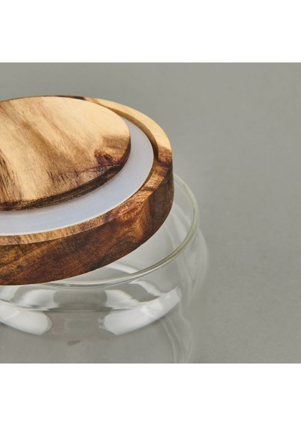 Elite Mien Akasya 6'lı Kahvaltılık Takımı - Kahverengi / Şeffaf - 29X19,5 cm 1 Adet fırsatları