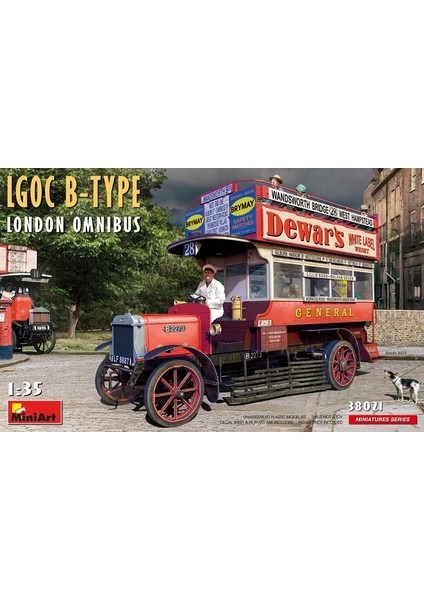 38021 1:35 Lgoc B-Type Londra Omnibüs