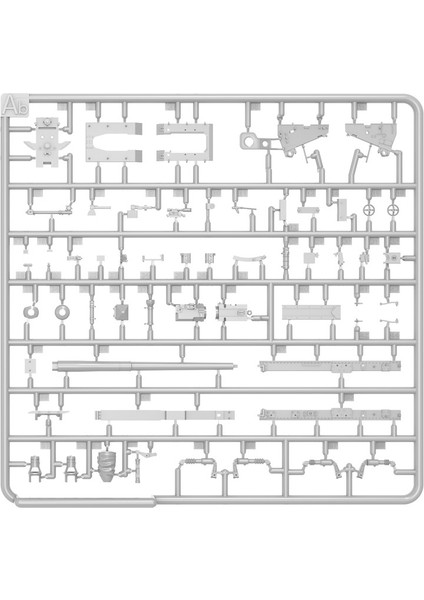 35394 1:35 Alman 7,5 cm Tanksavar Topu PAK40. Early Production modelleri