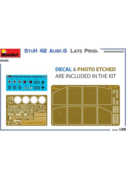35355 1:35 Stuh 42 Ausf. G. Late Production indirimleri