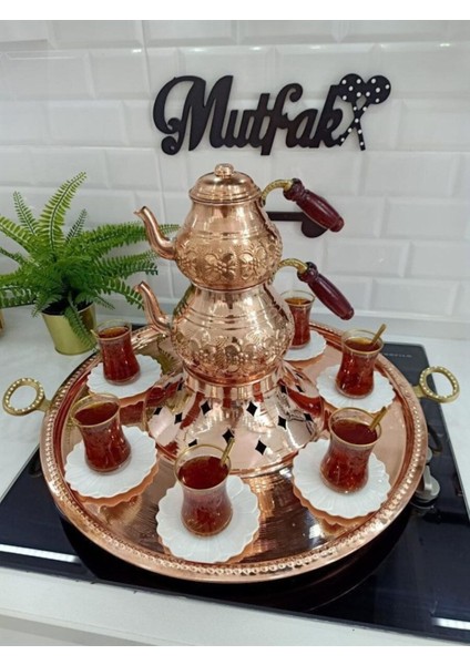 Elite Bakır Kahvaltı Sunum Seti 1 Adet fiyatları
