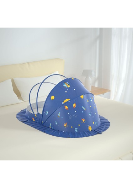 Bebek Cibinlik Örtüsü Tam Kapak Sivrisinek Önleyici Örtü Çocuklar Katlanabilir Kurulum Gerektirmeyen Ev Cibinliği 0-5 Yaş İçin Uygun 125 * 60 * 65 (Yurt Dışından)