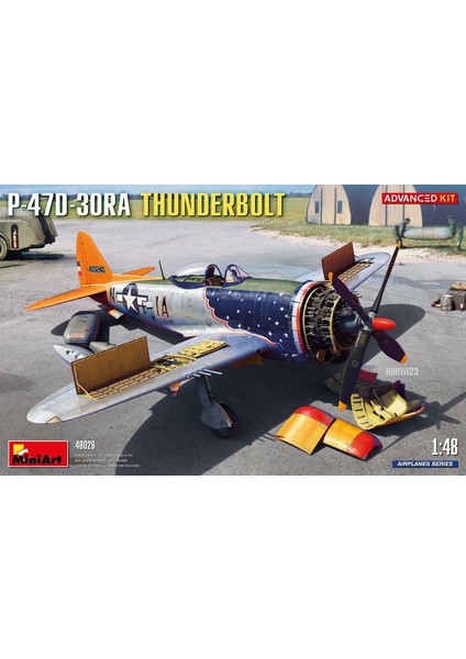 48029 1:48 P-47D-30RA Thunderbolt. Ileri Düzey Kit.