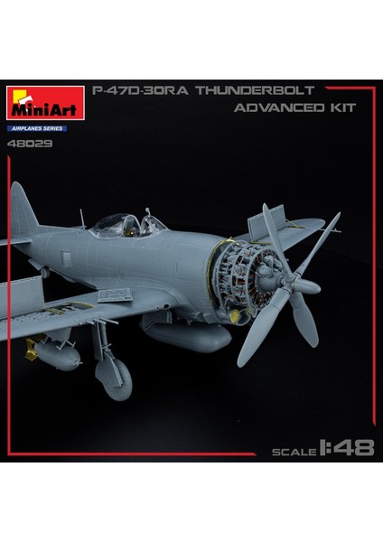 48029 1:48 P-47D-30RA Thunderbolt. Ileri Düzey Kit.