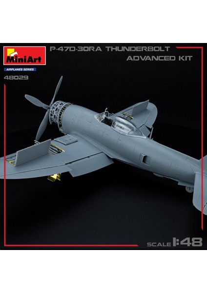 48029 1:48 P-47D-30RA Thunderbolt. Ileri Düzey Kit.