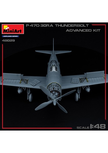 48029 1:48 P-47D-30RA Thunderbolt. Ileri Düzey Kit.