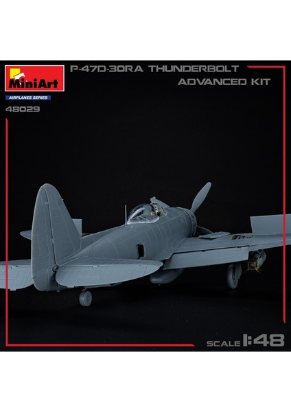 48029 1:48 P-47D-30RA Thunderbolt. Ileri Düzey Kit.
