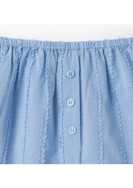 Pamuklu Çizgili Boxer Şort Pijama Altı