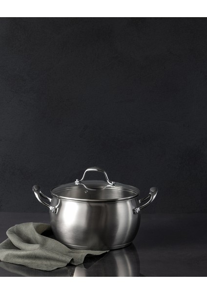 Avery Derin Tencere - Çelik - 22 cm