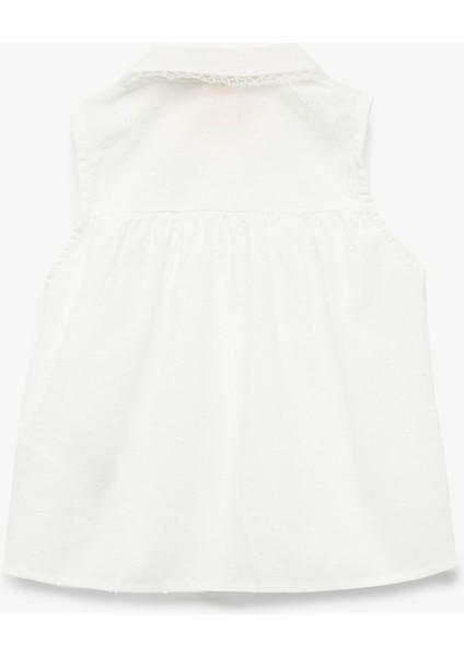 Pamuklu Kolsuz Peplum Gömlek fiyatları