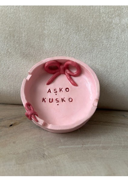 Elite Dekoratif Hediyelik ‘aşko Kuşko Küllük 1 Adet