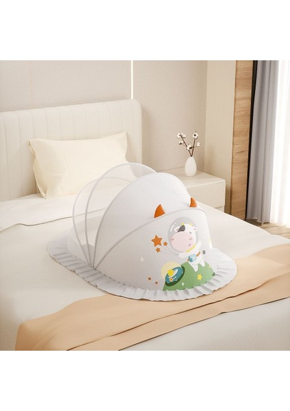 Bebek Cibinlik Örtüsü Tam Kapak Sivrisinek Önleyici Örtü Çocuklar Katlanabilir Kurulum Gerektirmeyen Ev Cibinliği 0-5 Yaş İçin Uygun 125 * 60 * 65 (Yurt Dışından)