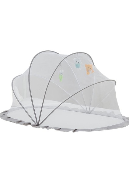Bebek Çocuk Cibinliği Kurulum Taşınabilir Katlanabilir Sivrisinek Önleyici Kapak Büyük 125 * 65 * 60 0-5 Yaş İçin Uygun (Yurt Dışından)
