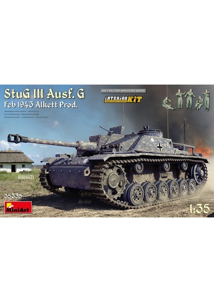 35335 1:35 Stug Iıı Ausf. G Feb 1943 Alkett Prod. Interior Kit. fiyatları