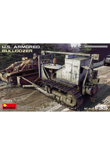 35403 1:35 Amerikan Zırhlı Buldozer fiyatları