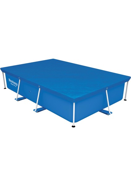® 58105 Dikdörtgen Havuz Örtüsü - 2,59 M x 1,70 M Yerüstü Havuzlar Için