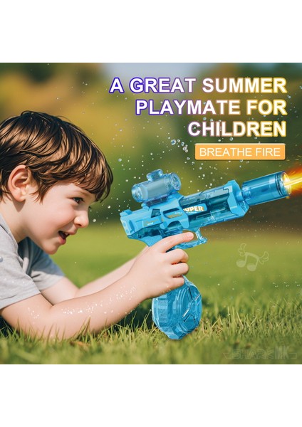 Elektrikli Su Tabancası Büyük Kapasiteli Serin Su Tabancası Çocuk Oyuncakları Göndermek Için Bir Anahtar (Yurt Dışından) modelleri