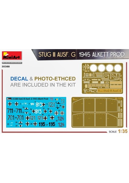 35388 1:35 Stug Iıı Ausf G. 1945 Alkett Prod. fırsatları