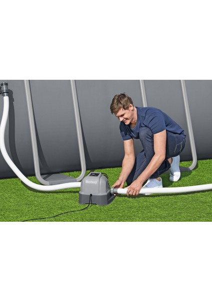 Flowclear™ Hydrogenic™ 58678 6 G/h Tuzlu Su Havuz Klorlama Sistemi