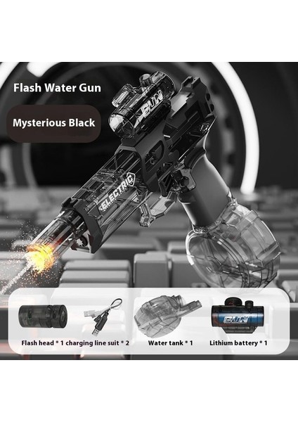 Elektrikli Su Tabancası Büyük Kapasiteli Serin Su Tabancası Çocuk Oyuncakları Göndermek Için Bir Anahtar (Yurt Dışından)