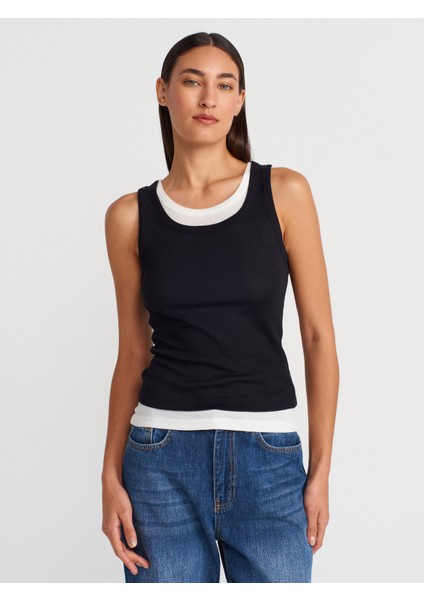 31870 Çift Katlı Top-Siyah
