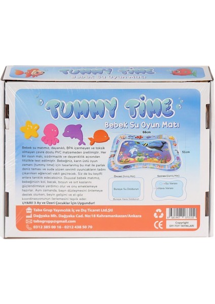 2885 Tummy Time Bebek Su Oyun Matı
