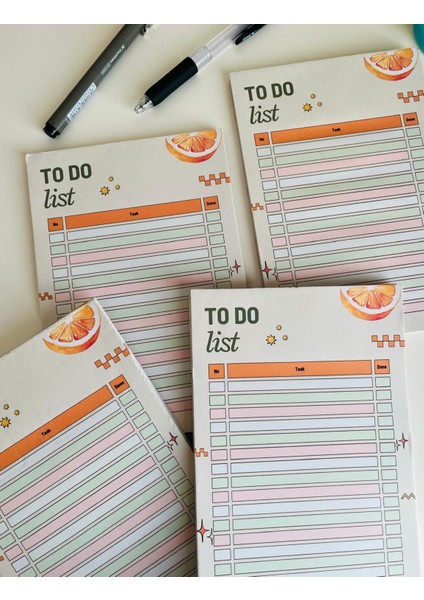 Portakal Serisi Notepad