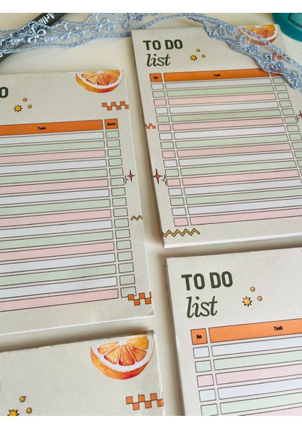 Portakal Serisi Notepad