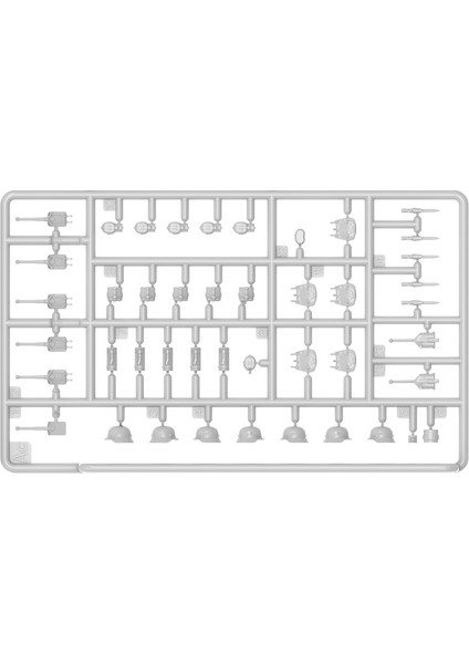 35411 1:35 1:35 Alman Tank Sürücüleri (Ardenler 1944) modelleri