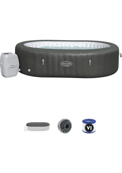 Lay-Z-Spa® 60067 Mauritius Smart Airjet™ Şişme Spa Havuzu, 5-7 Kişilik