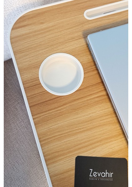 Katlanabilir Yatak Koltuk Üstü Hasta Servis Masası Laptop Bilgisayar Sehpası