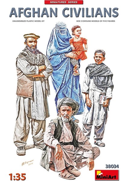 38034 1:35 Afgan Sivilleri