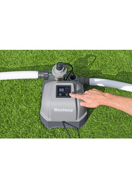 Flowclear™ Hydrogenic™ 58775 12 G/h Tuzlu Su Havuz Klorlama Sistemi