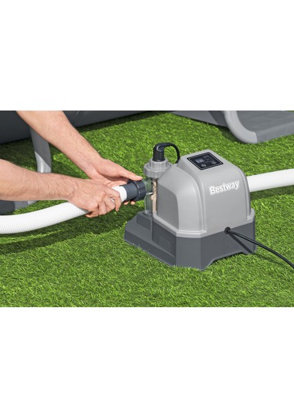 Flowclear™ Hydrogenic™ 58775 12 G/h Tuzlu Su Havuz Klorlama Sistemi