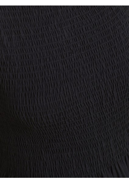 91465 Kayık Yaka Midi Elbise-Siyah fırsatları