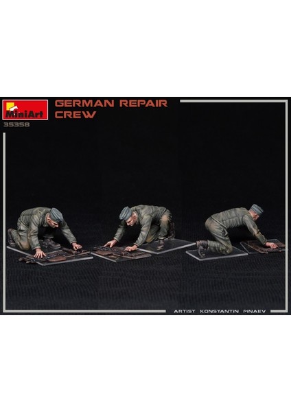 35358 1:35 Alman Tamir Ekibi modelleri