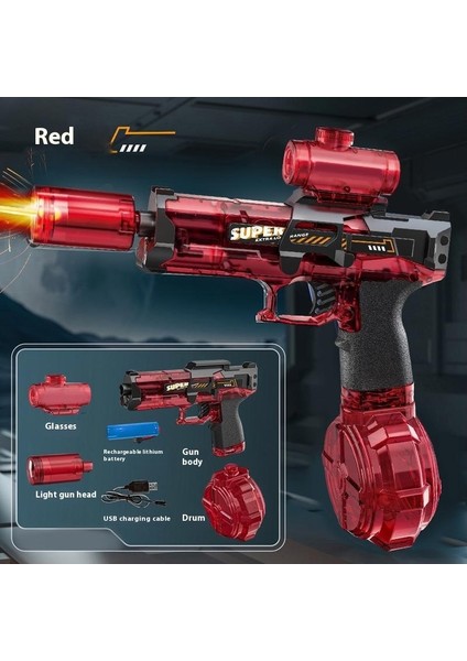 Elektrikli Su Tabancası Büyük Kapasiteli Serin Su Tabancası Çocuk Oyuncakları Göndermek Için Bir Anahtar (Yurt Dışından)