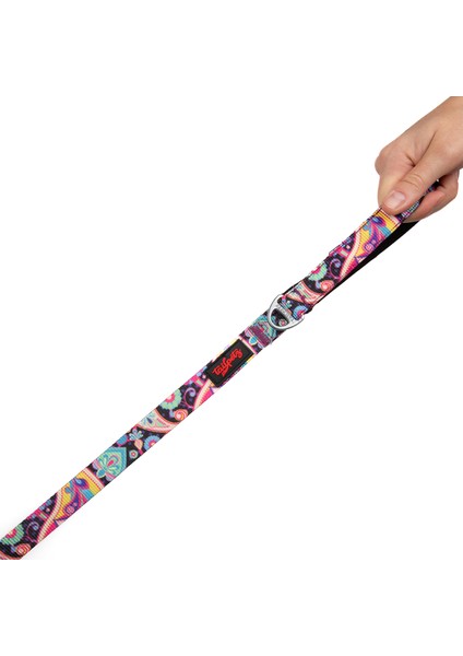 Kedi Köpek Sevk & Gezdirme Kayışı PAISLEY 130x2cm
