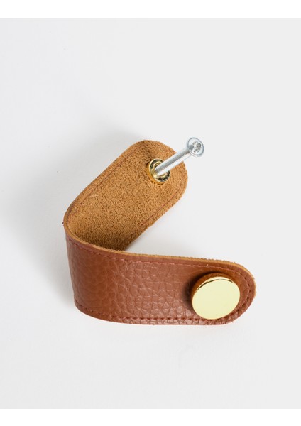 Deri 96 mm Gold Kaplama Kulp