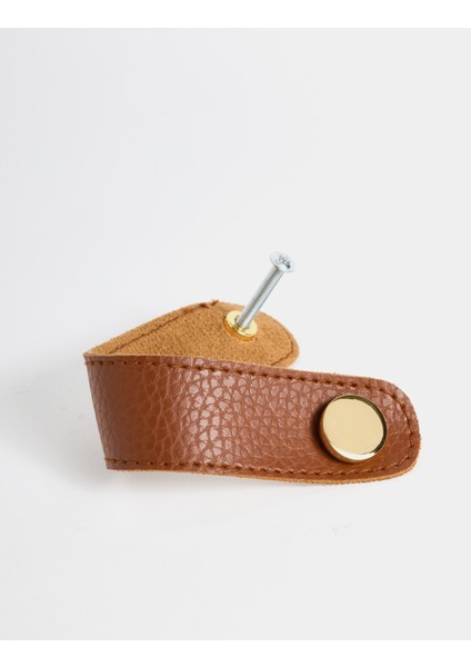 Deri 128 mm Gold Kaplama Kulp