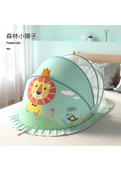 Bebek Cibinlik Örtüsü Tam Kapak Sivrisinek Önleyici Örtü Çocuklar Katlanabilir Kurulum Gerektirmeyen Ev Cibinliği 0-5 Yaş Için Uygun 125 * 60 * 65 (Yurt Dışından)