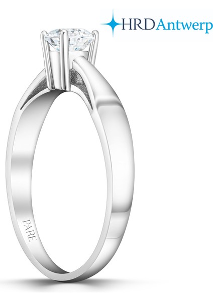 G Renk 0,40 Karat Hrd Sertifikalı Tektaş Pırlanta Yüzük - PR00363-H40 fiyatları