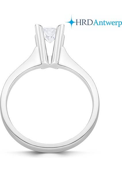 D Renk 0,40 Karat Hrd Sertifikalı Tektaş Pırlanta Yüzük - PR00282-H37 modelleri