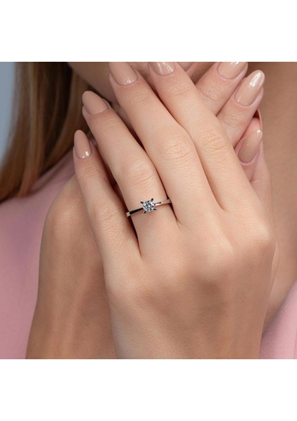 0,40 Karat Tektaş Pırlanta Yüzük - PR00776 indirimleri