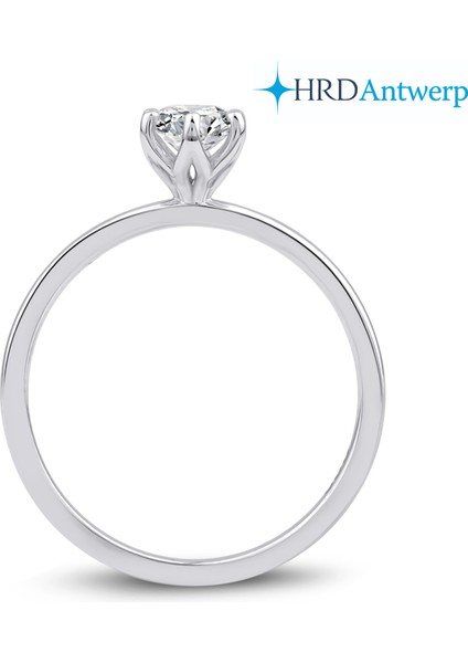 D Renk 0,40 Karat Hrd Sertifikalı Tektaş Pırlanta Yüzük - PR01155-H37 modelleri