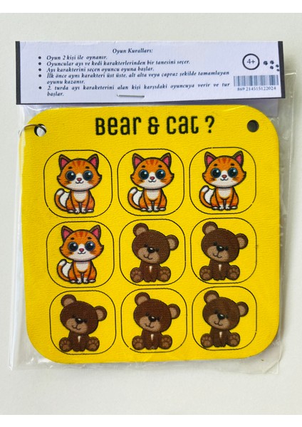 Karne Hediyesi Cat &bear modelleri