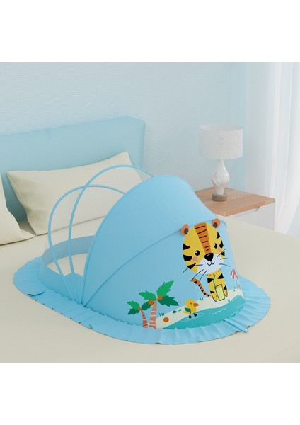 Bebek Cibinlik Örtüsü Tam Kapak Sivrisinek Önleyici Örtü Çocuklar Katlanabilir Kurulum Gerektirmeyen Ev Cibinliği 0-5 Yaş Için Uygun 125 * 60 * 65 (Yurt Dışından)