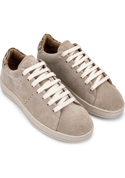Kadın Hakiki Deri Bej Süet/leopar Sneakers & Spor Ayakkabı 1060 25113 Bn Ayk Y25 Bej Suet/leopar fiyatları