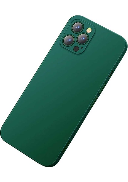 Apple iPhone 12 Pro Max Uyumlu 360 Derece Tam Kaplayan Cam Kapak Kılıf
