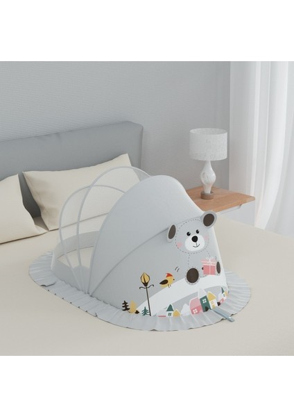 Bebek Cibinlik Örtüsü Tam Kapak Sivrisinek Önleyici Örtü Çocuklar Katlanabilir Kurulum Gerektirmeyen Ev Cibinliği 0-5 Yaş Için Uygun 125 * 60 * 65 (Yurt Dışından)